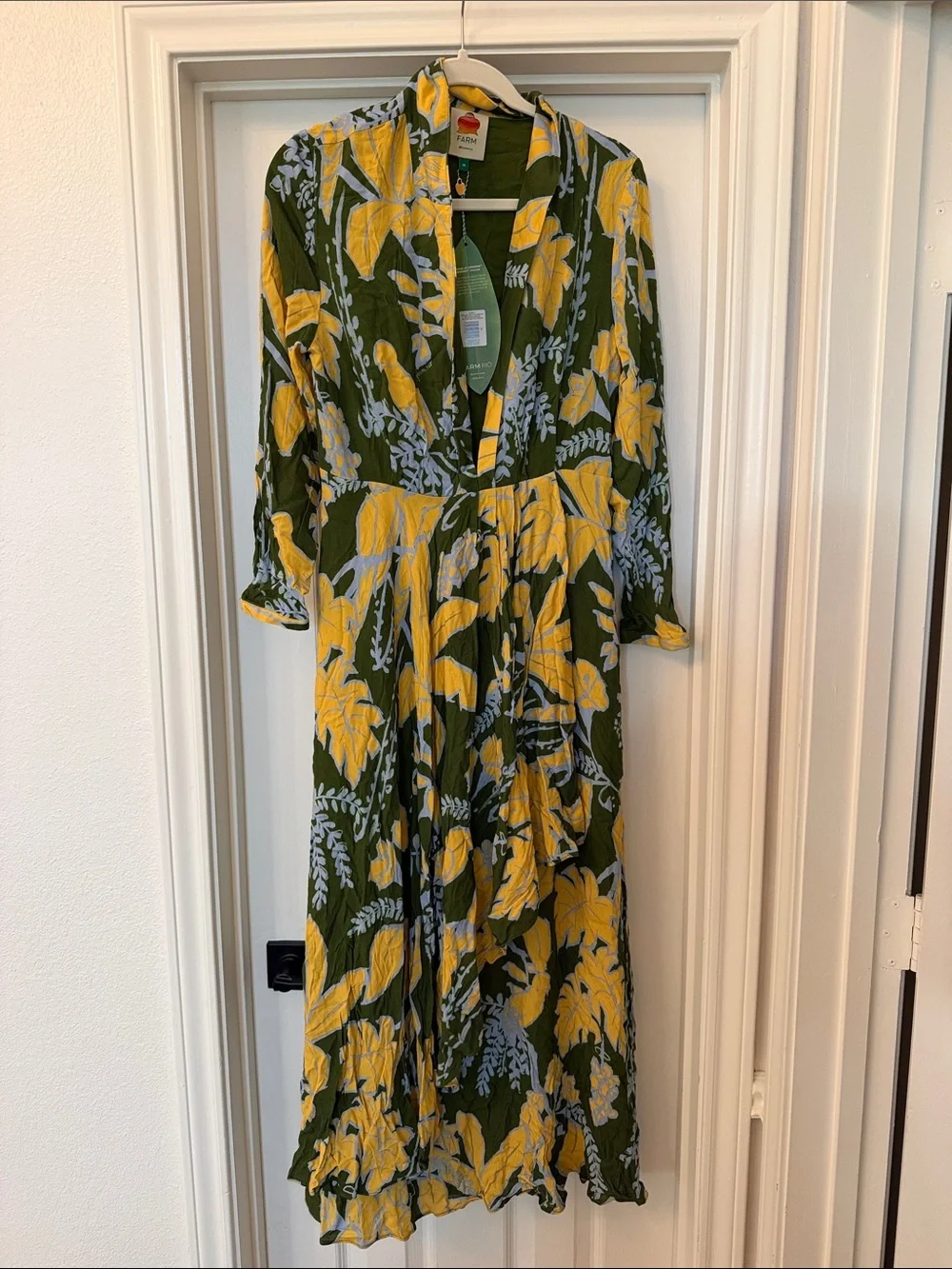 Farm Rio Foliage Maxi Dress - Picture 3 of 4